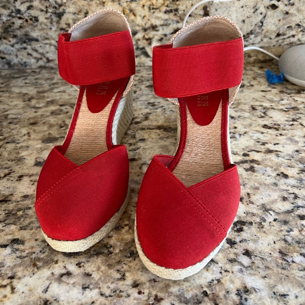 Ralph Lauren Summer Wedges